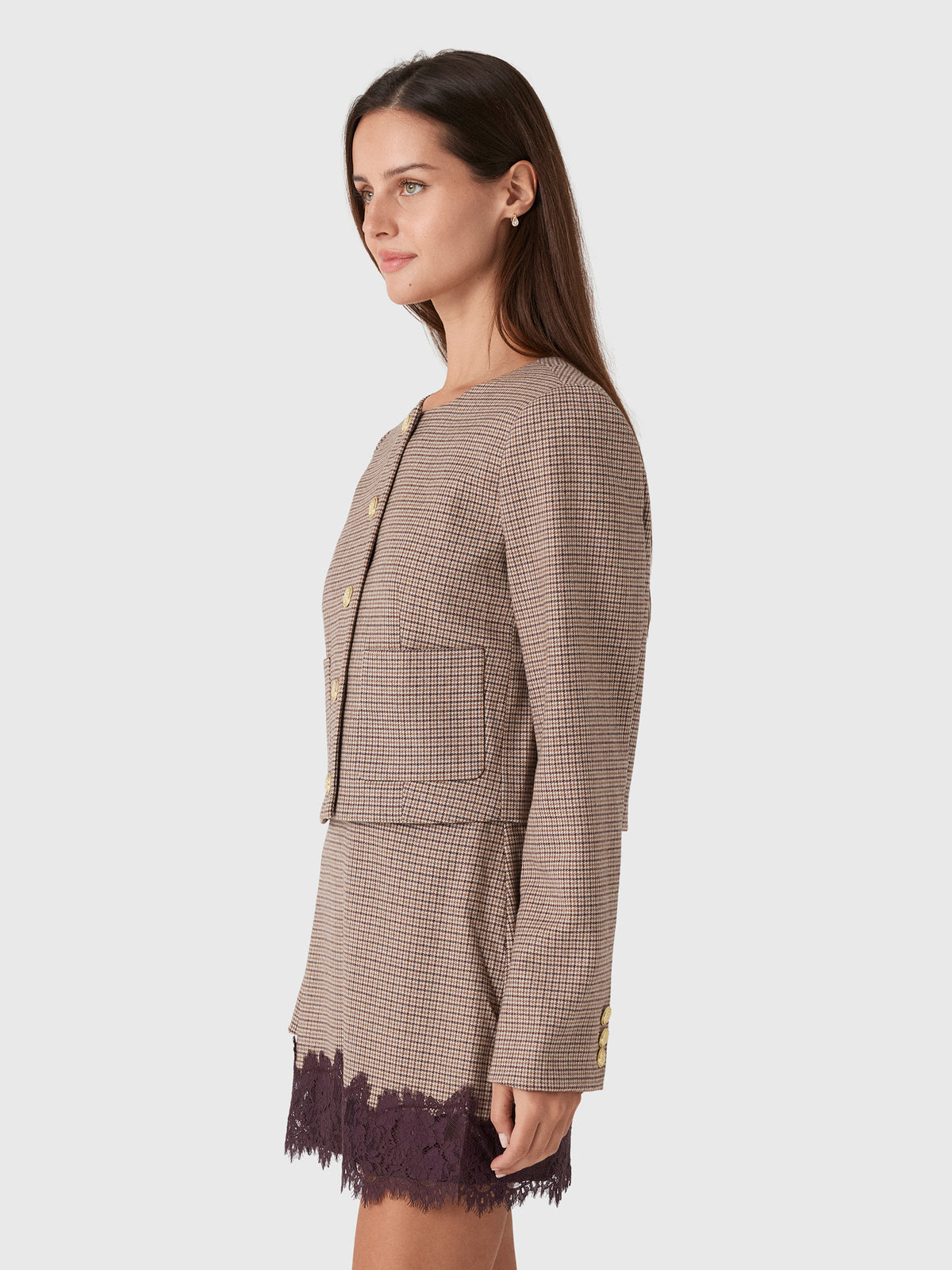 LoveShackFancy Women's Carlatta Jacket - Saint Bernard