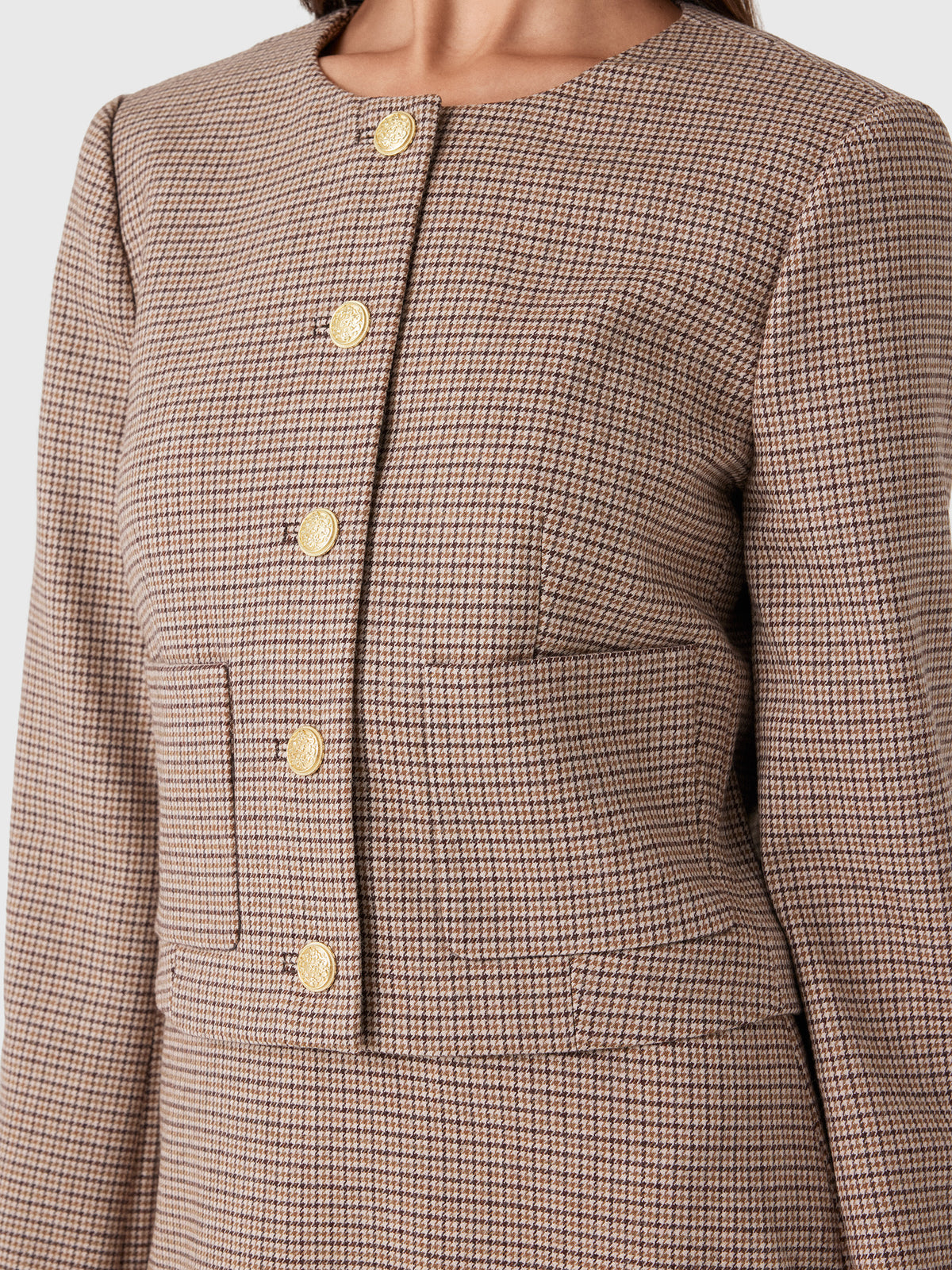 LoveShackFancy Women's Carlatta Jacket - Saint Bernard