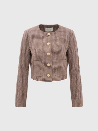 LoveShackFancy Women's Carlatta Jacket - Saint Bernard
