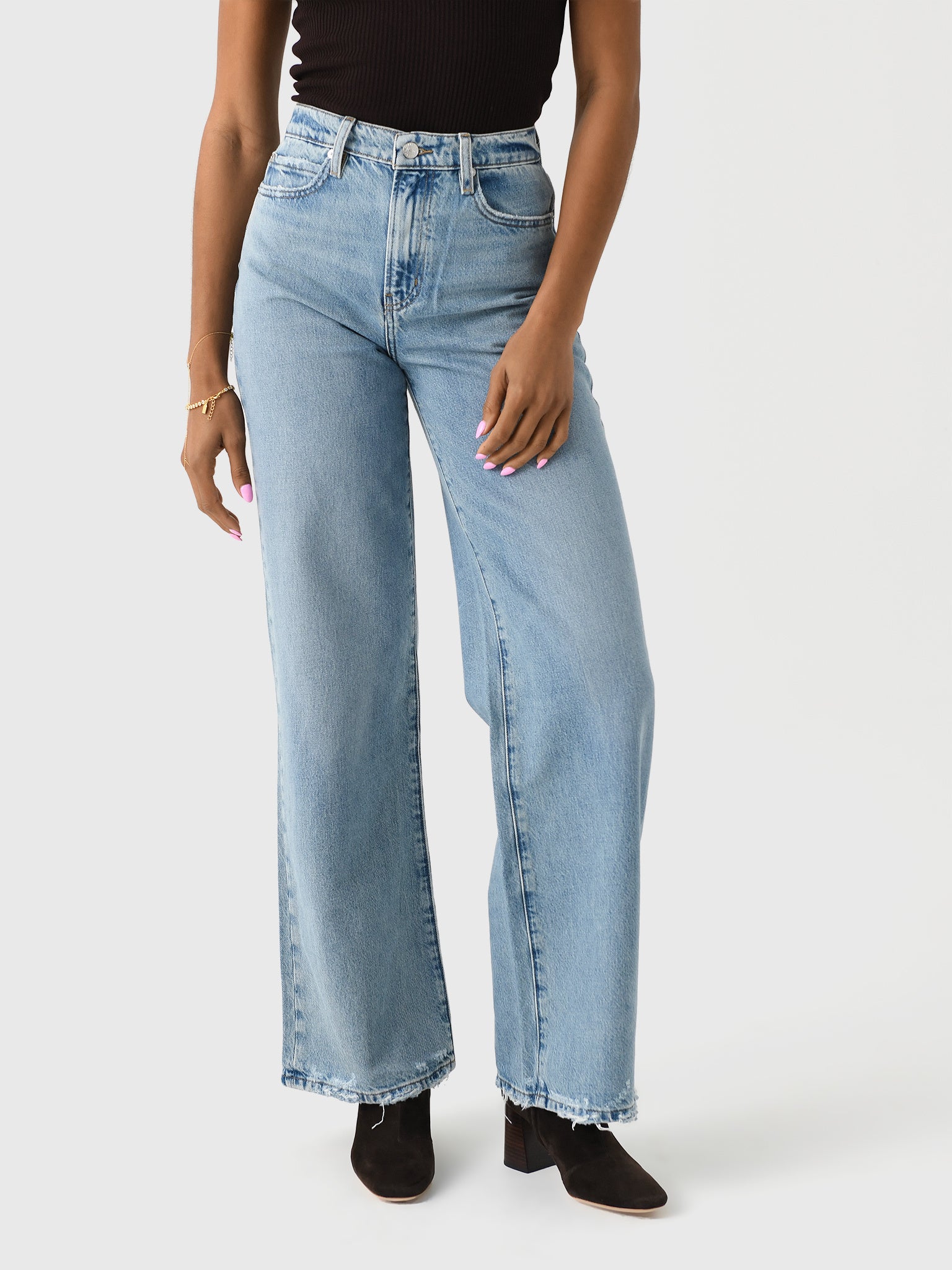 Frame Women's Le Jane Wide Leg Jean - Saint Bernard