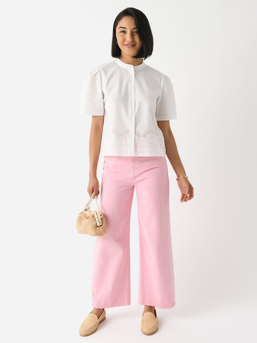 Frame Women's Le Jane Wide Crop Jean