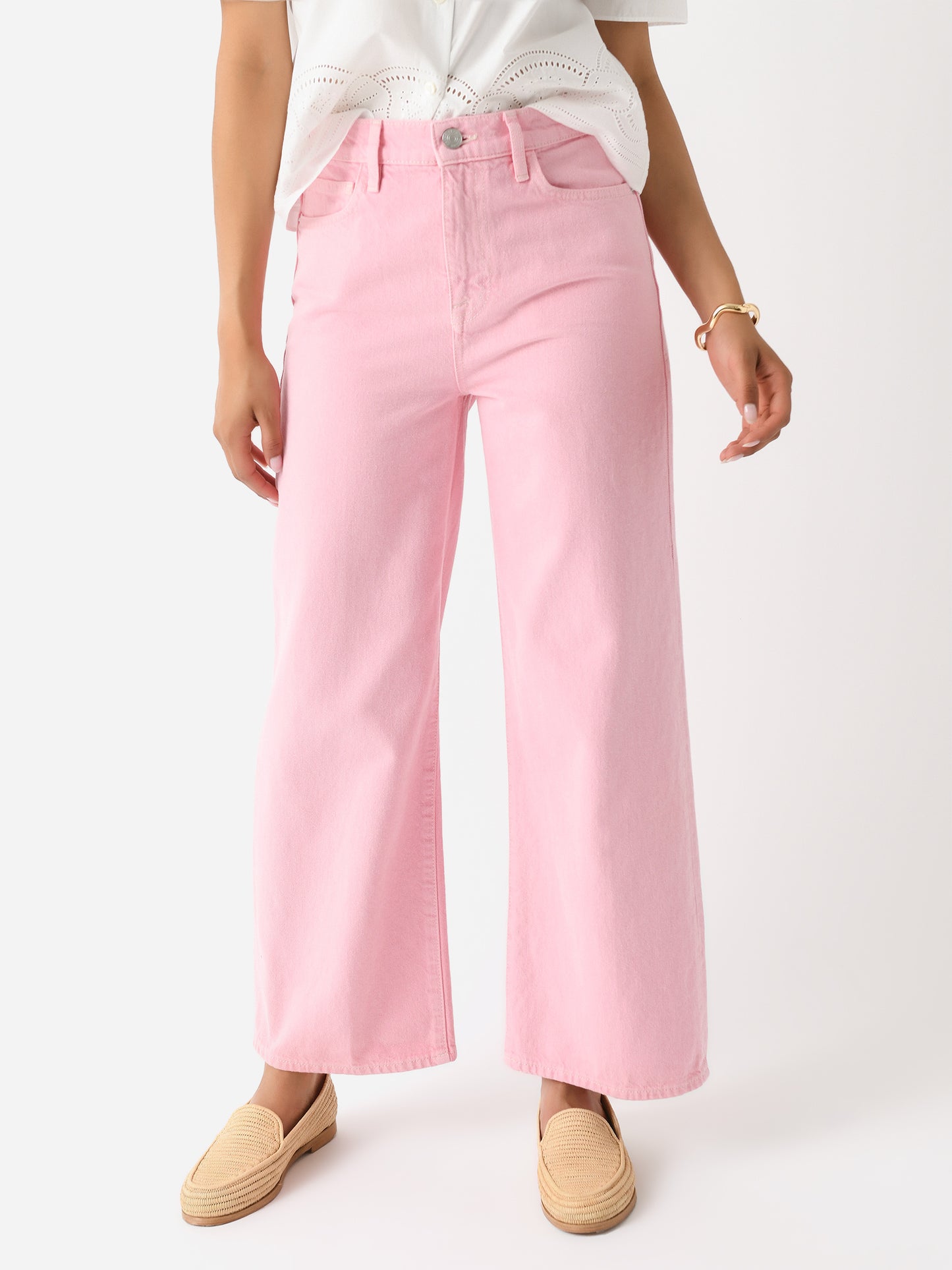 Frame Women's Le Jane Wide Crop Jean - Saint Bernard