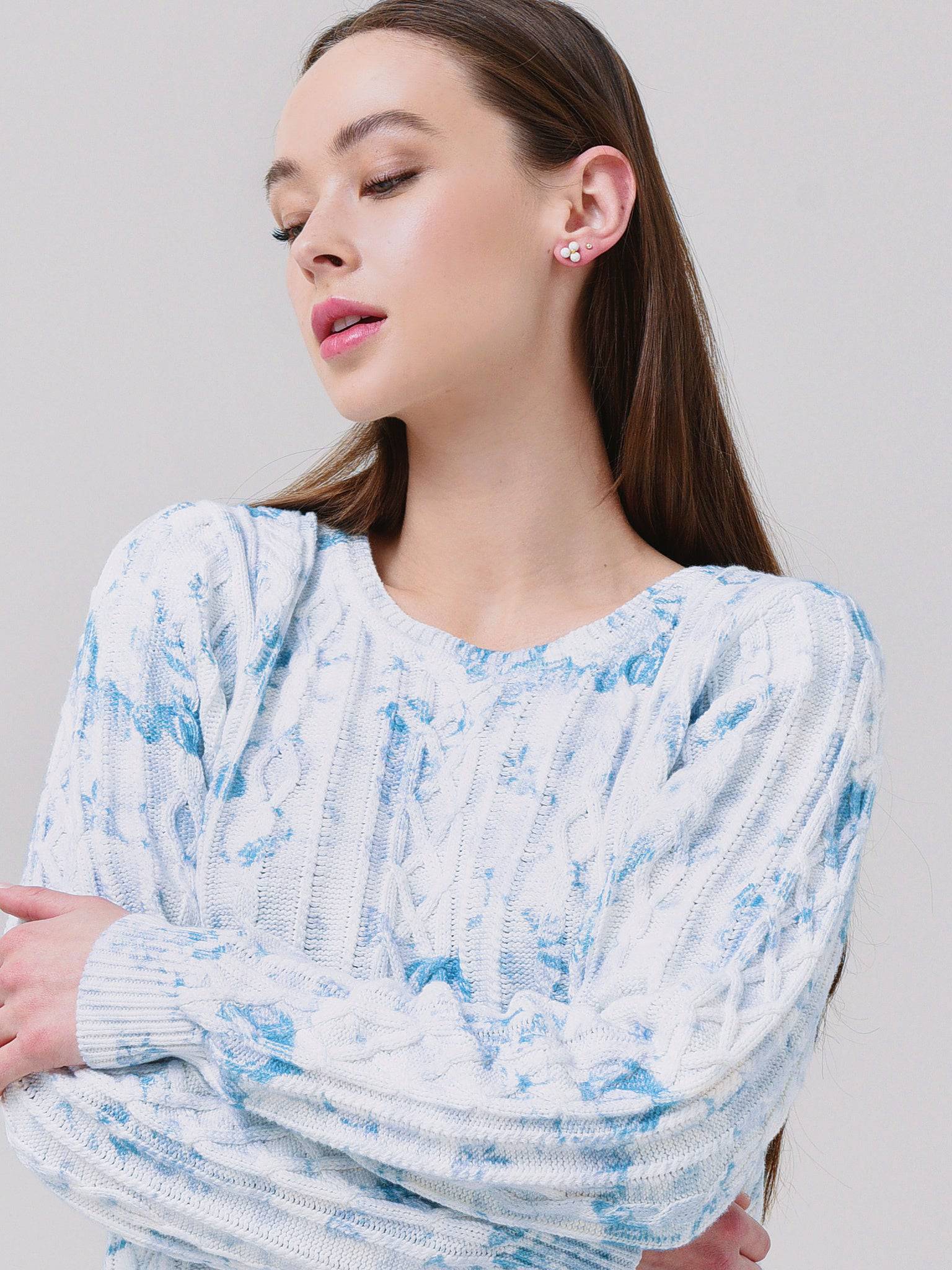 LoveShackFancy Women's Easton Pullover - Saint Bernard