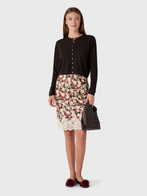 Leset Women's James Crew Cardigan
