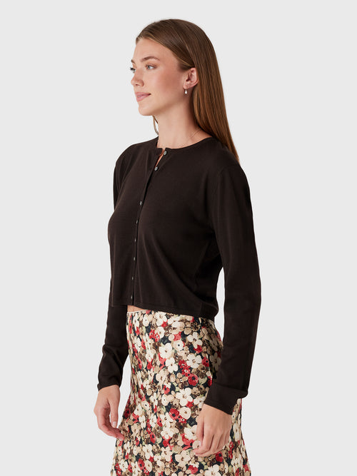 Leset Women's James Crew Cardigan