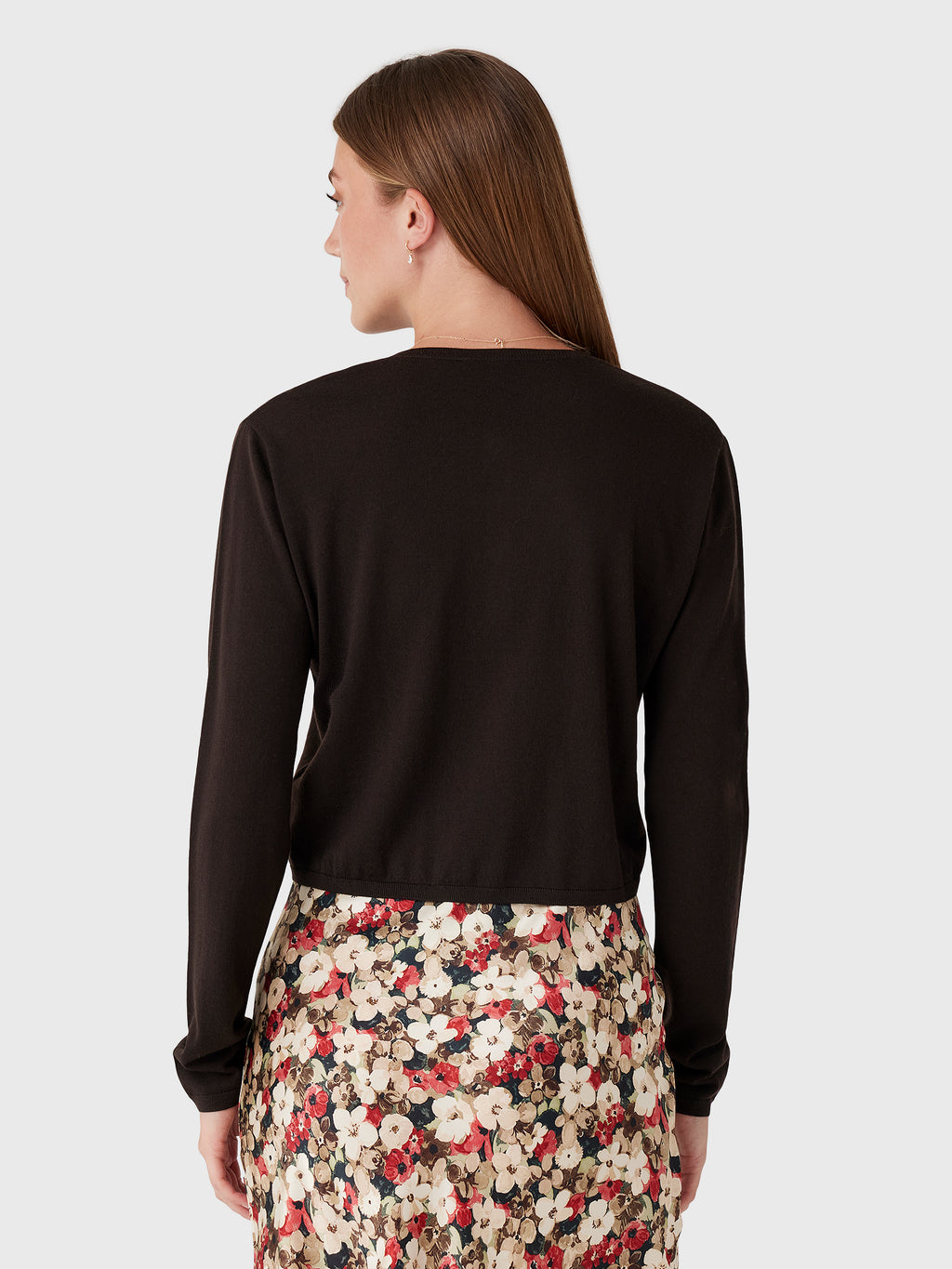 Leset Women's James Crew Cardigan - Saint Bernard