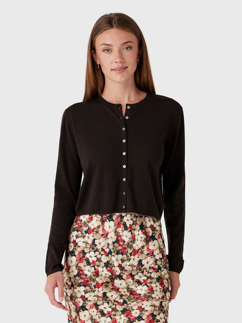 Leset Women's James Crew Cardigan