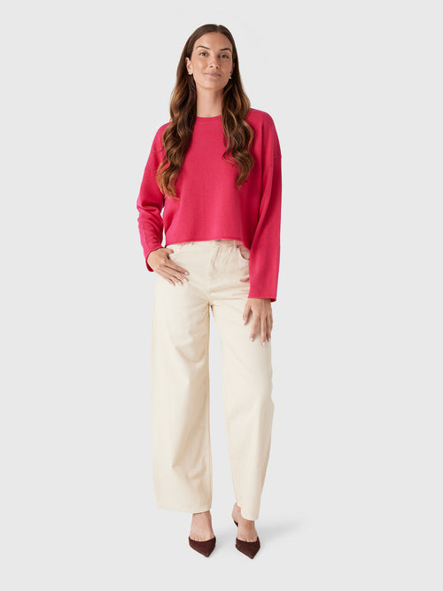 Leset Women's Zoe Crew Sweater - Saint Bernard