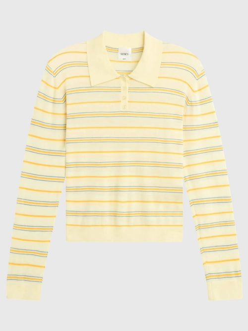 Leset Women's James Stripe Polo