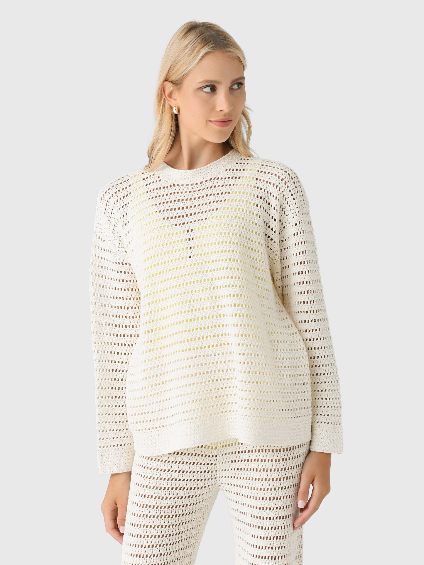 Leset Women's Lucy Oversized Crew - Saint Bernard