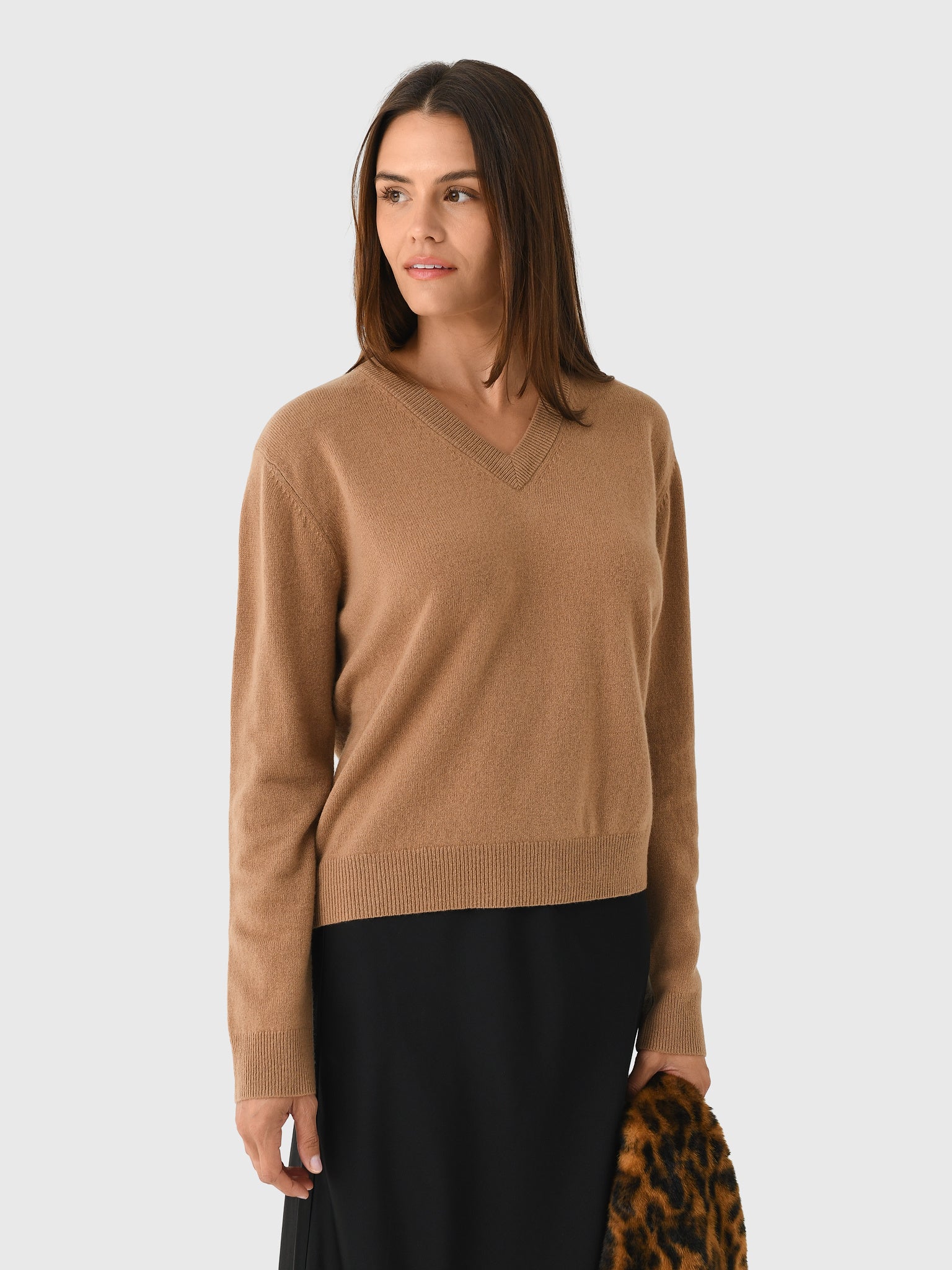 Leset Women's Jesse V-Neck Pullover - Saint Bernard