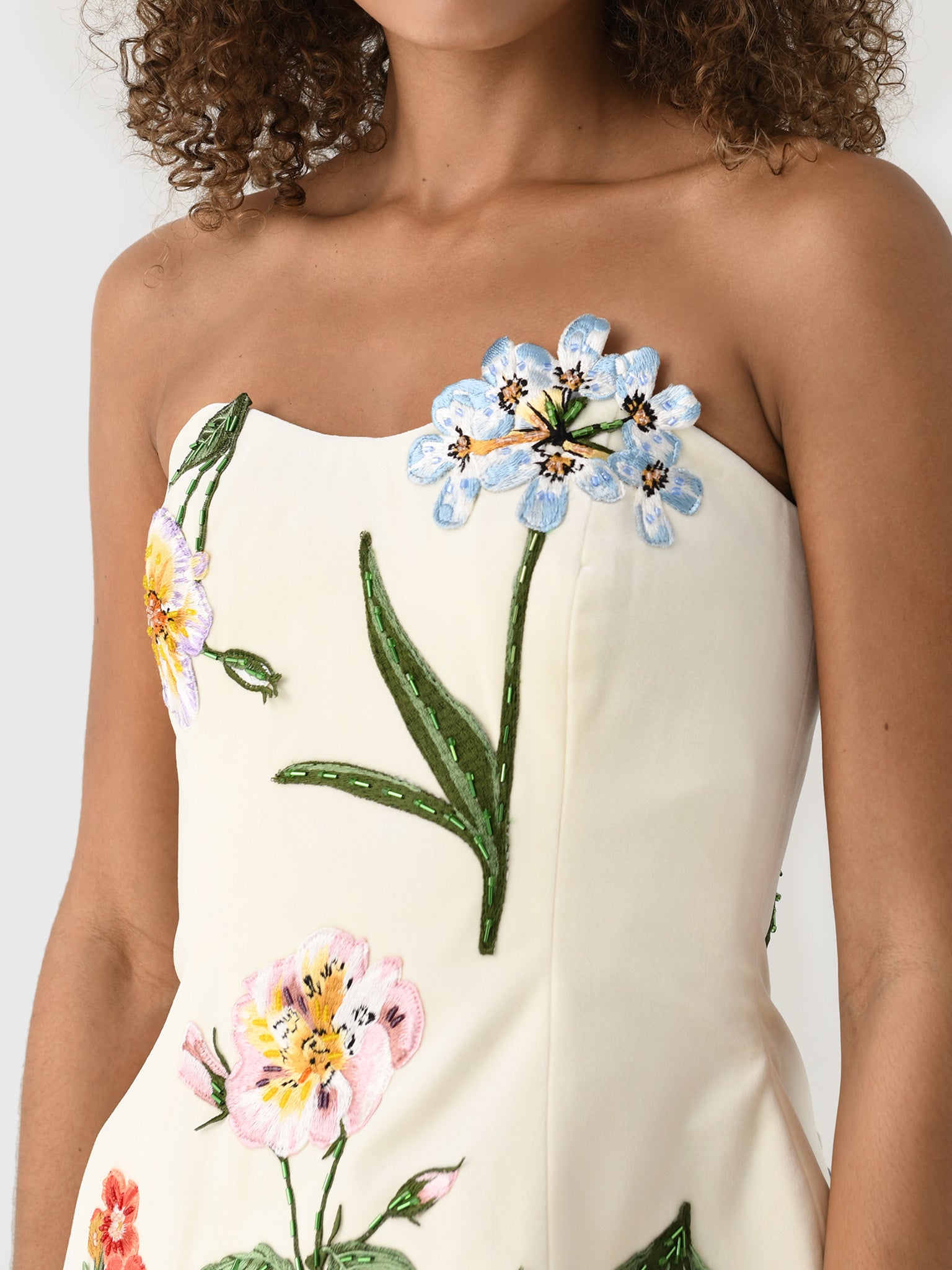 Leo Lin Women's Rosario Velvet Mini Dress – Saint Bernard