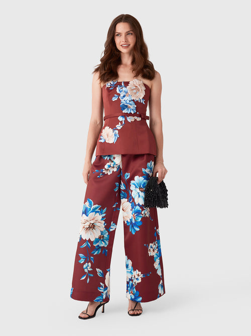 Leo Lin Women's Elisha Wide Leg Pant - Saint Bernard