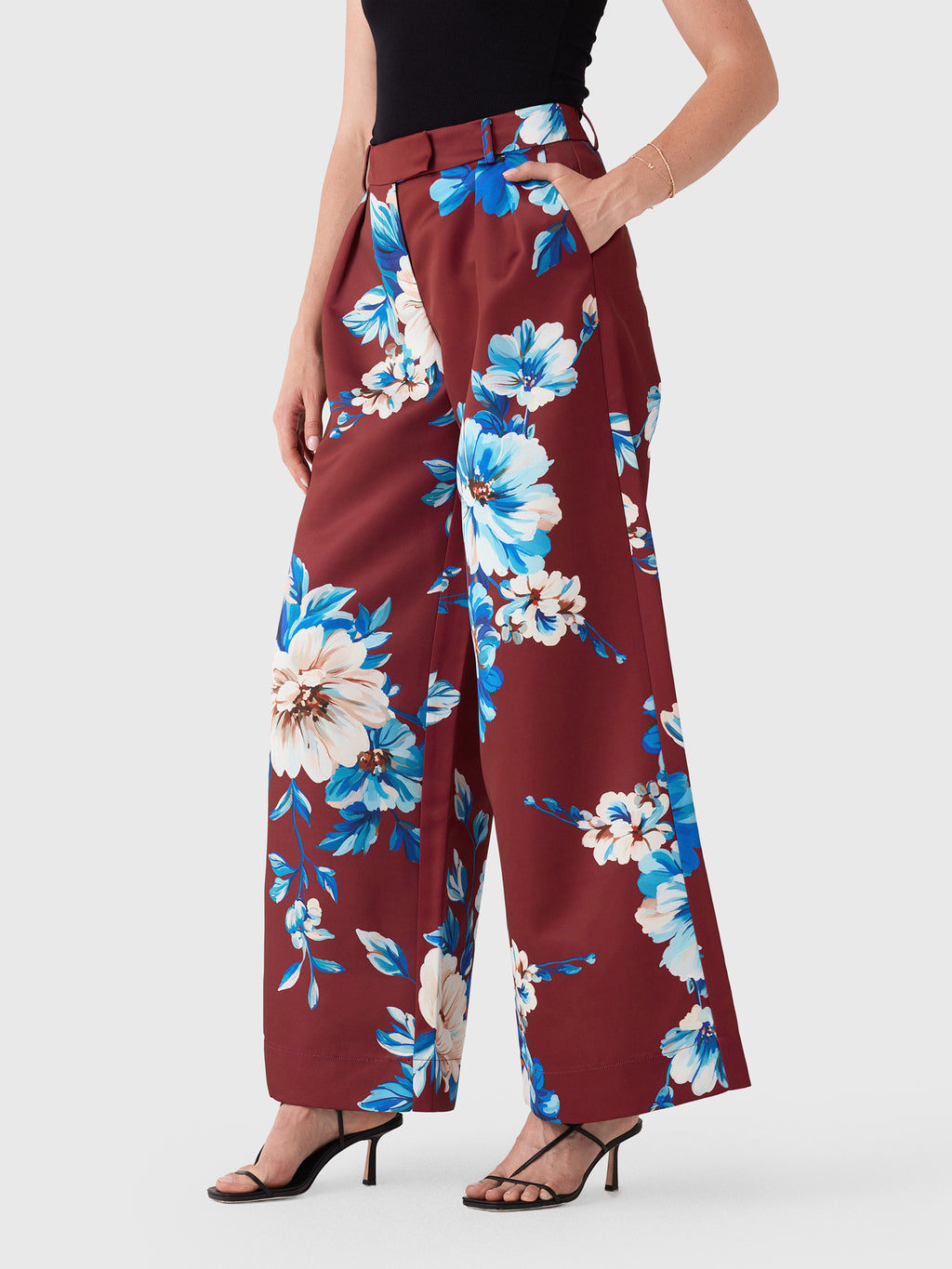 Leo Lin Women's Elisha Wide Leg Pant - Saint Bernard