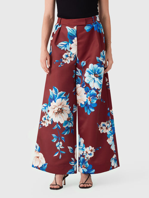 Leo Lin Women's Elisha Wide Leg Pant - Saint Bernard