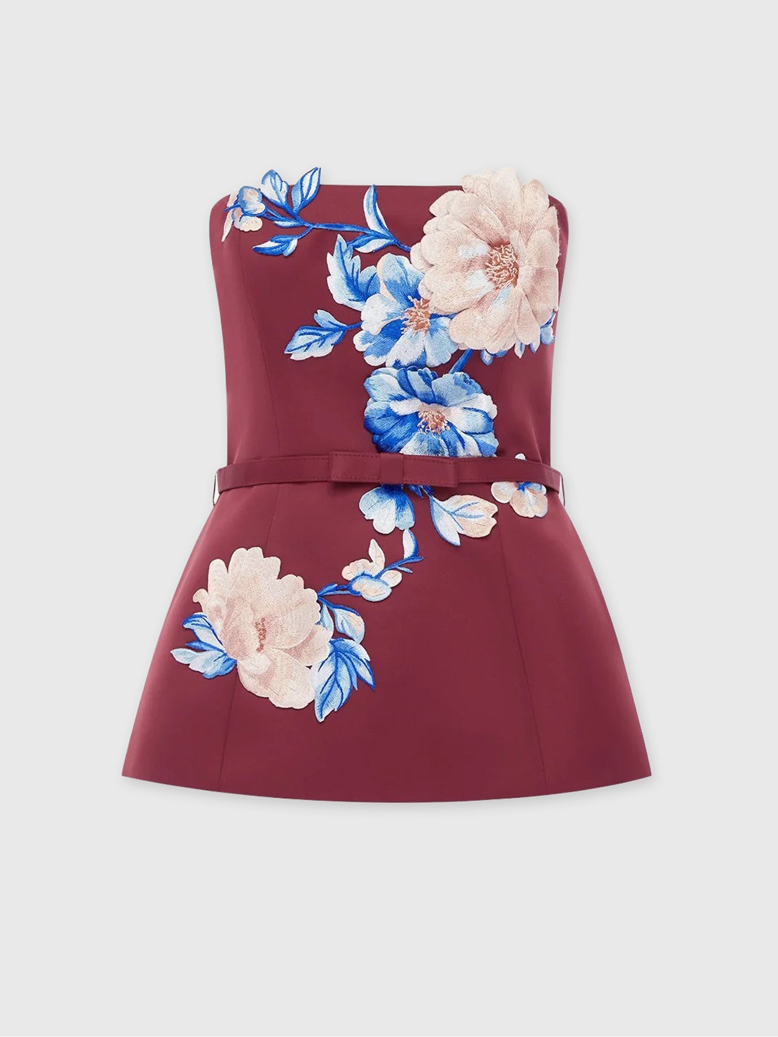 Leo Lin Women's Nadia Embroidered Bustier Top