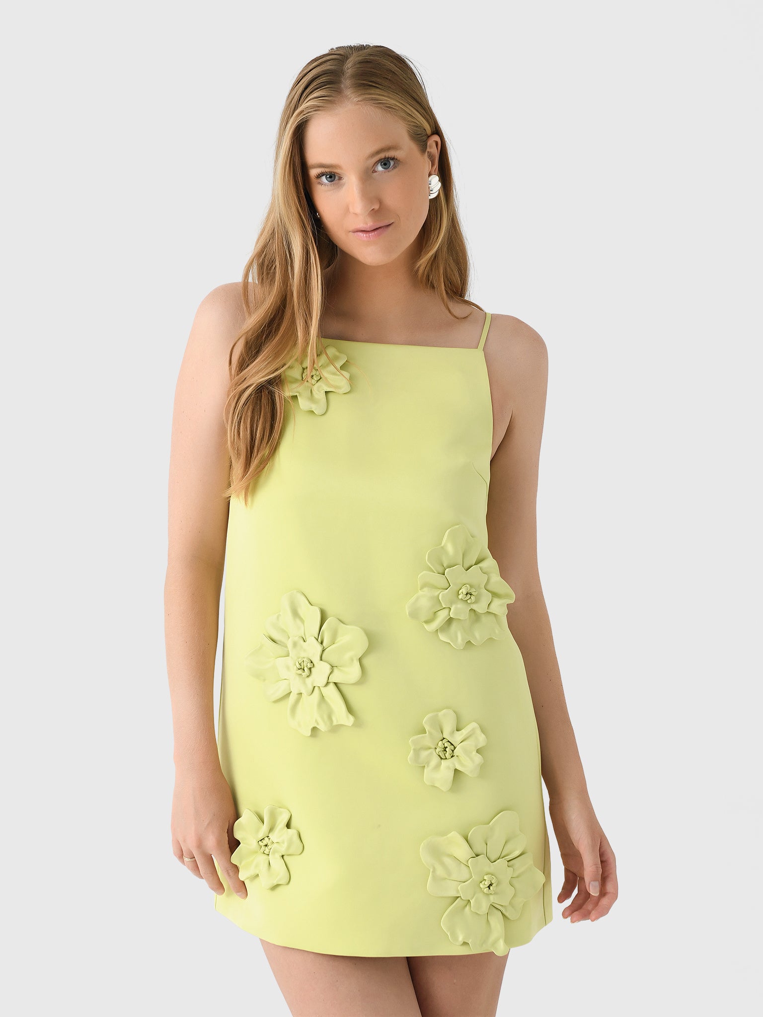 Leo Lin Women's Leia Petal Mini Dress - Saint Bernard