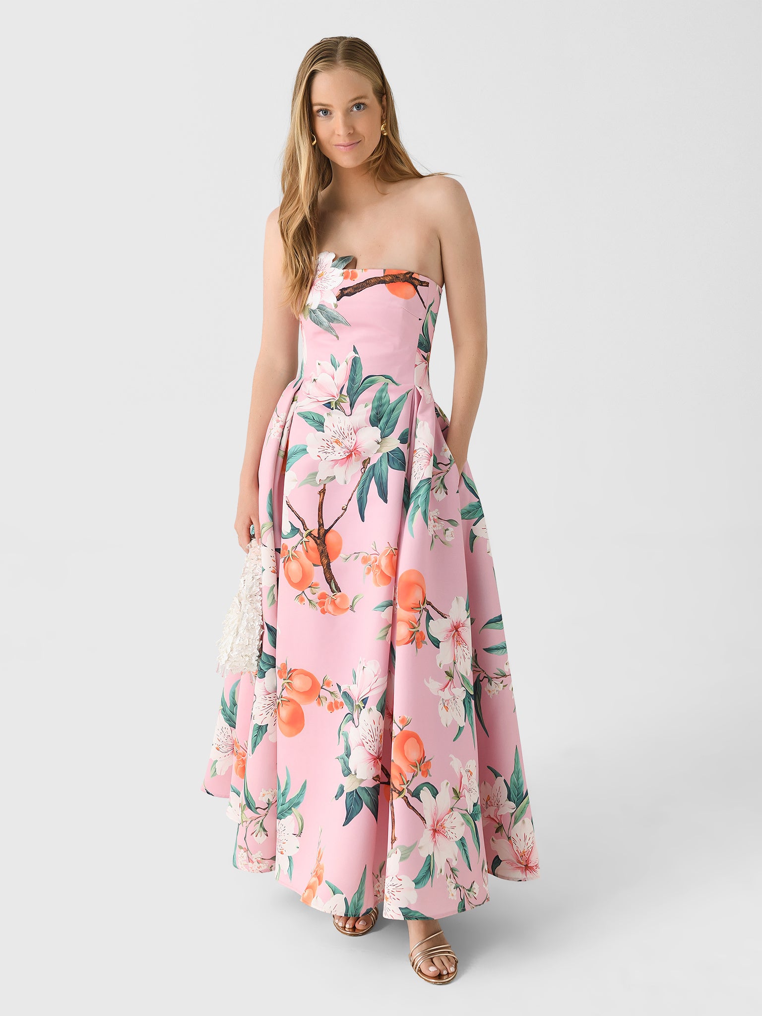 Leo Lin Women's Nora Bustier Maxi Dress - Saint Bernard