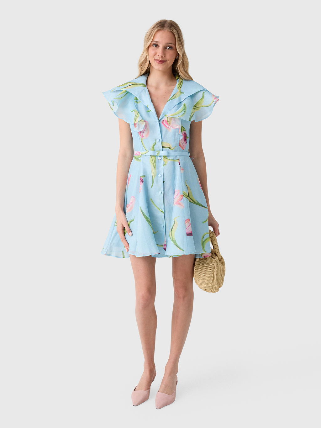 Leo Lin Women's Isla Mini Dress - Saint Bernard