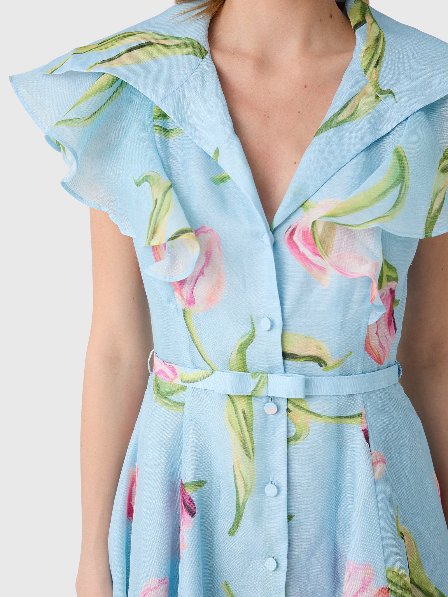 Leo Lin Women's Isla Mini Dress - Saint Bernard
