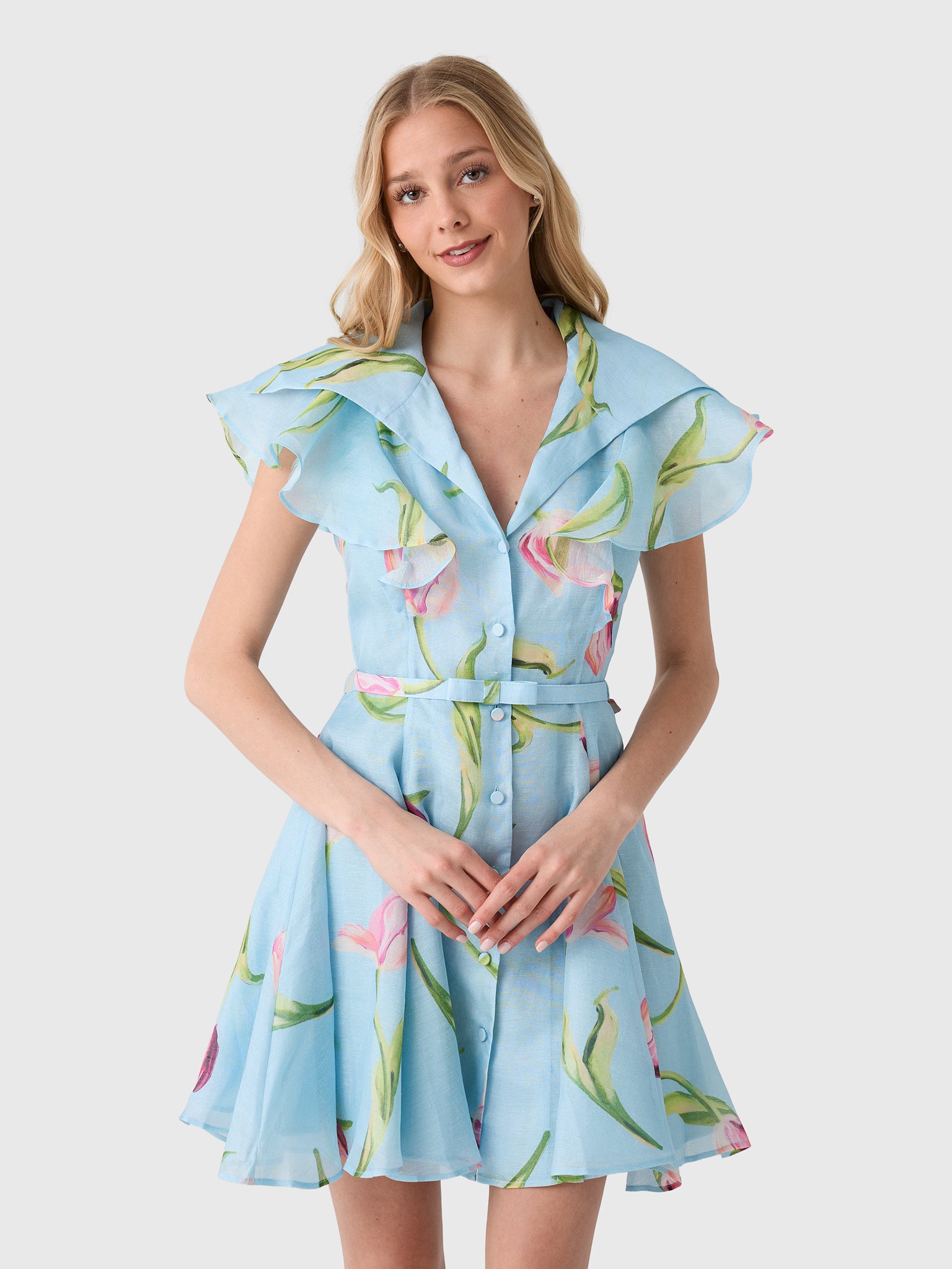 Leo Lin Women's Isla Mini Dress - Saint Bernard