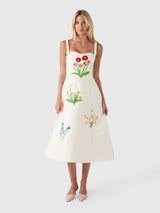 Leo Lin Women's Beatrice Midi Dress - Saint Bernard