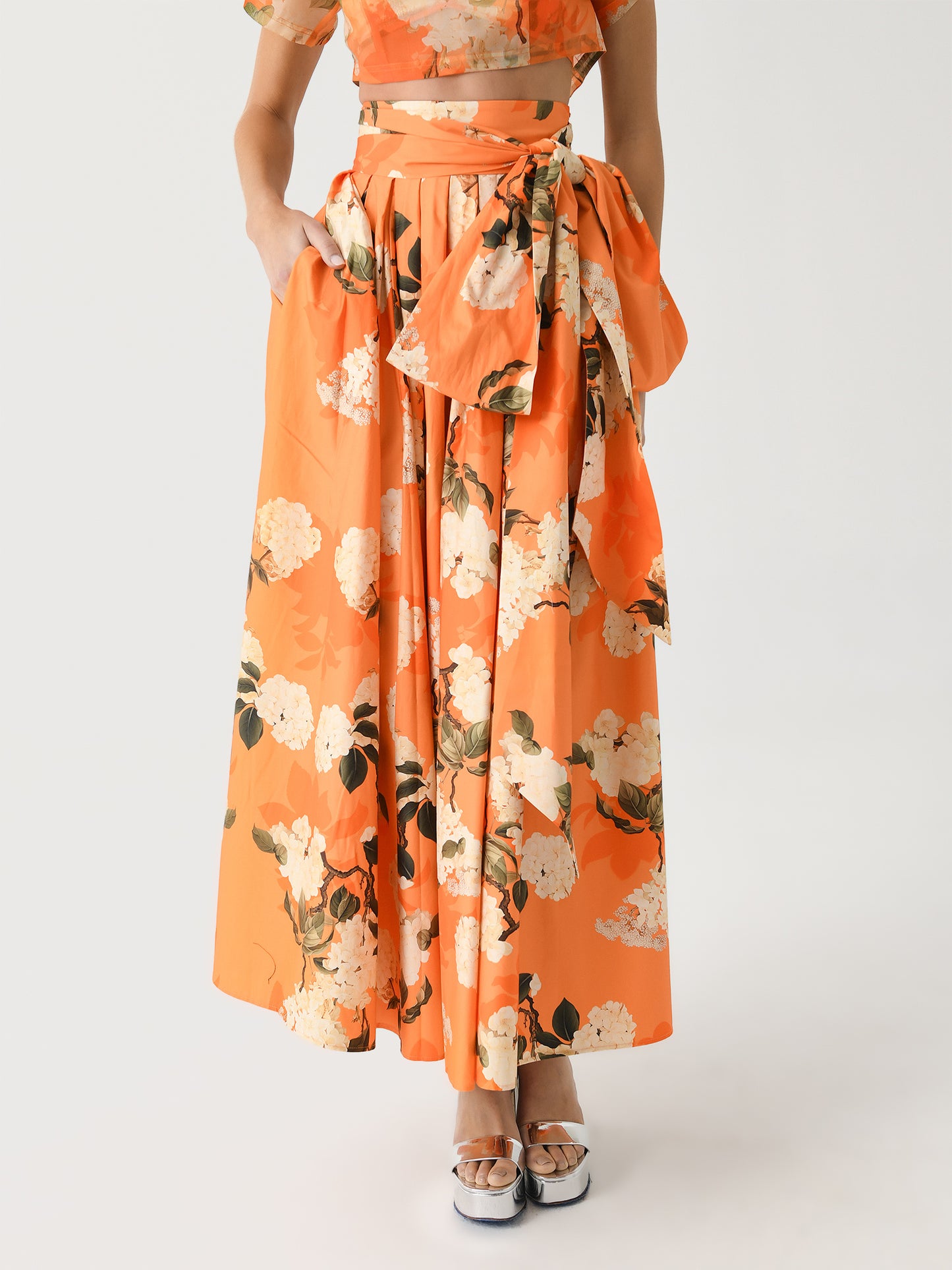 Leo Lin Women's Valerie Maxi Skirt - Saint Bernard