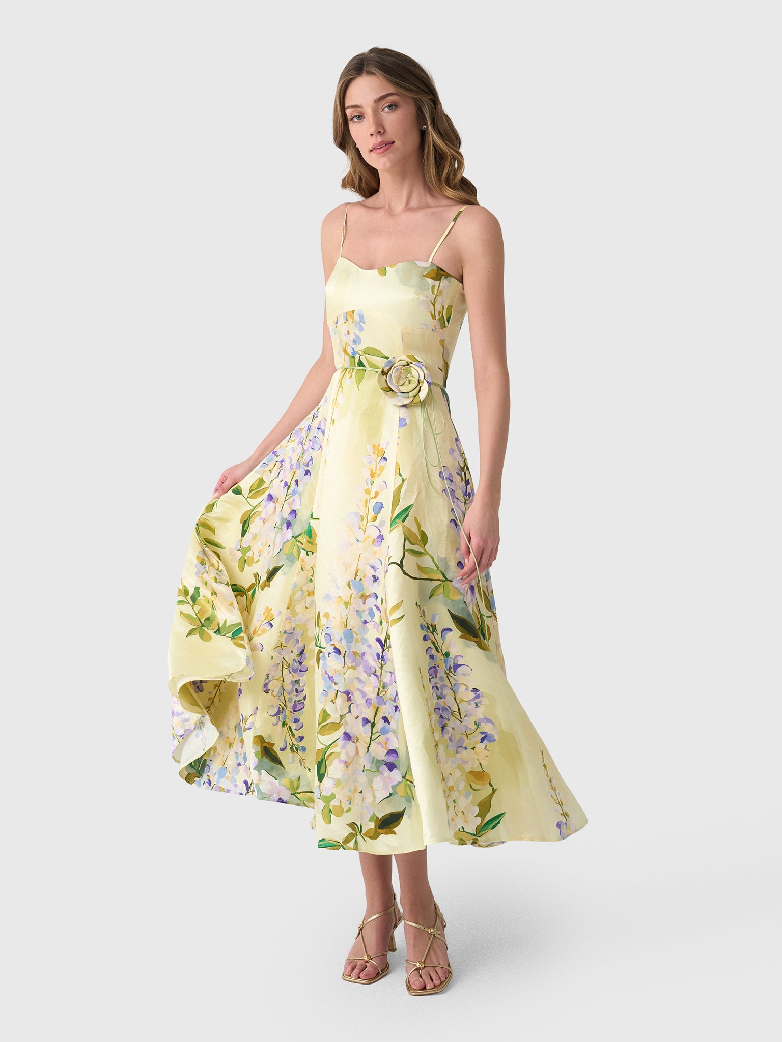Leo Lin Women's Mariela Midi Dress Saint Bernard Leo Lin Women's Mariela Midi Dress Saint Bernard