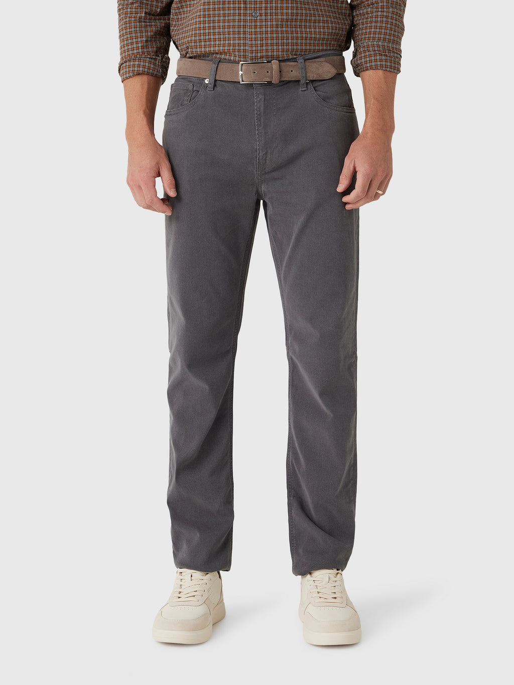 Frame Men's Modern Straight Brushed Twill Pant - Saint Bernard
