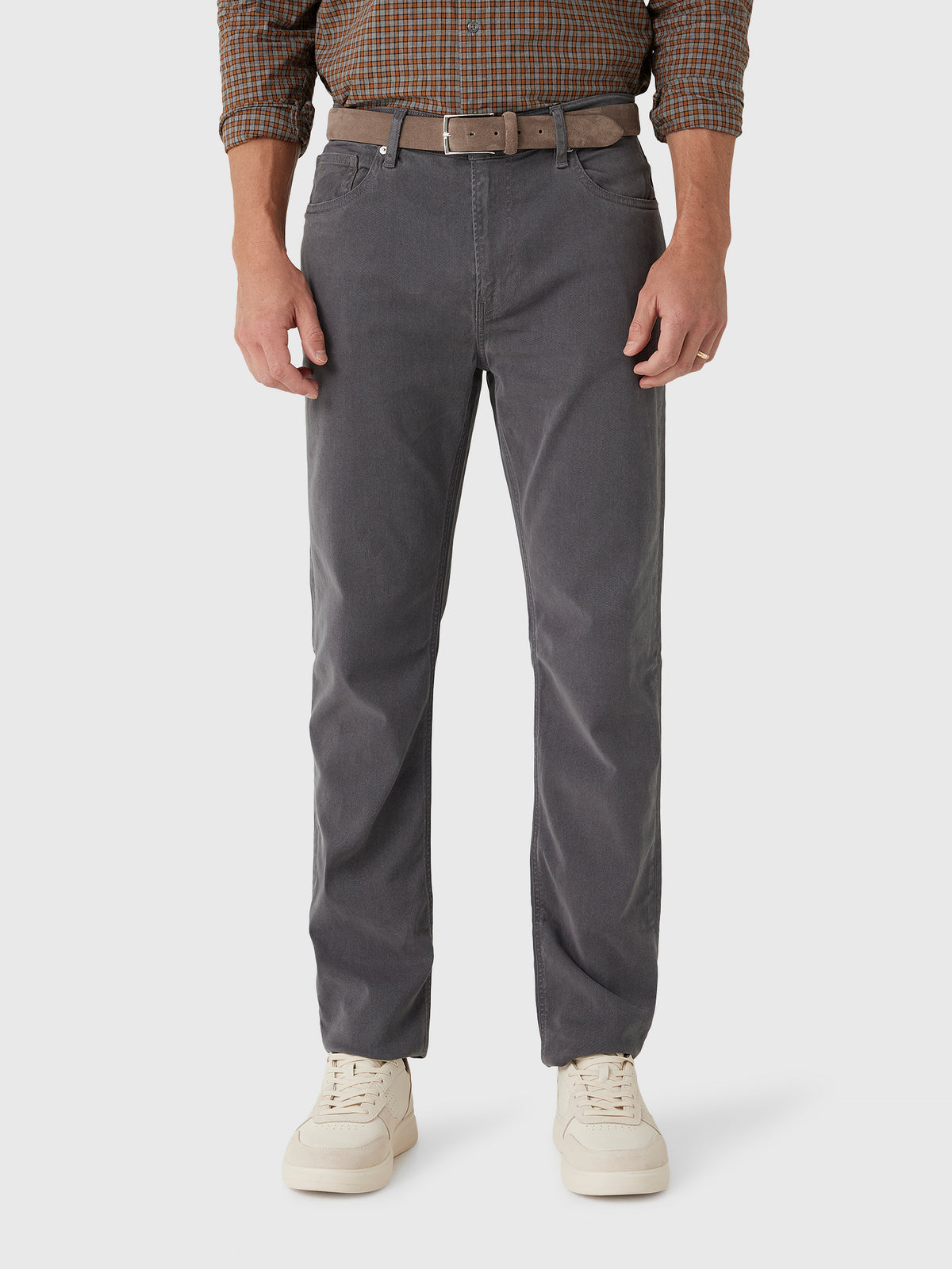 Frame Men's Modern Straight Brushed Twill Pant - Saint Bernard