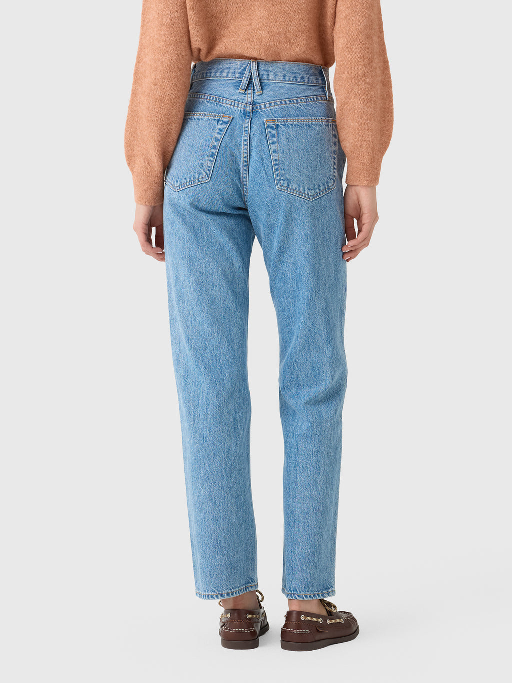 SLVRLAKE Women's London Straight Jean - Saint Bernard