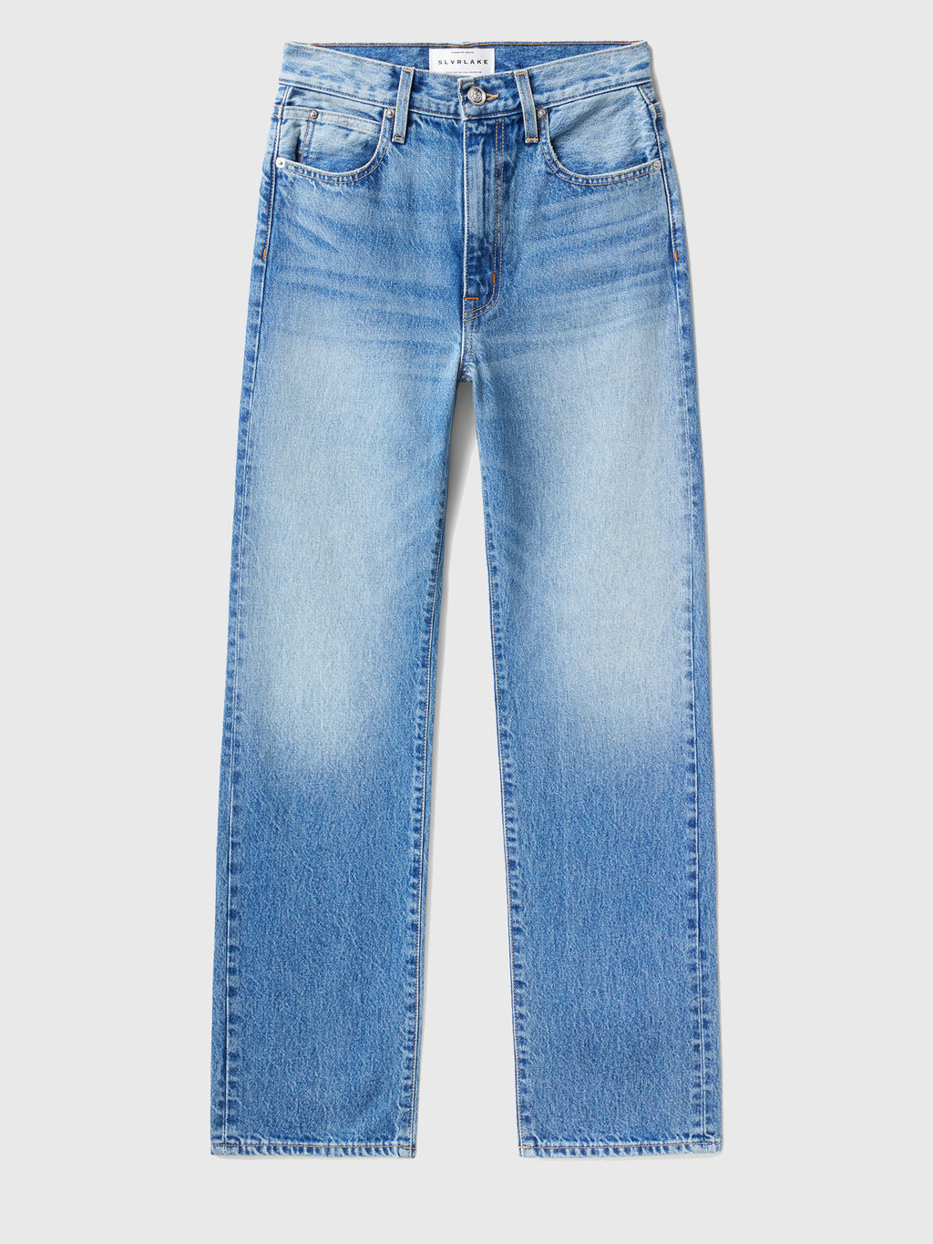 SLVRLAKE Women's London Straight Jean - Saint Bernard