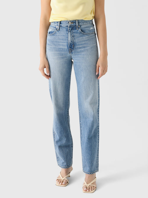 SLVRLAKE Women's London Straight Jean