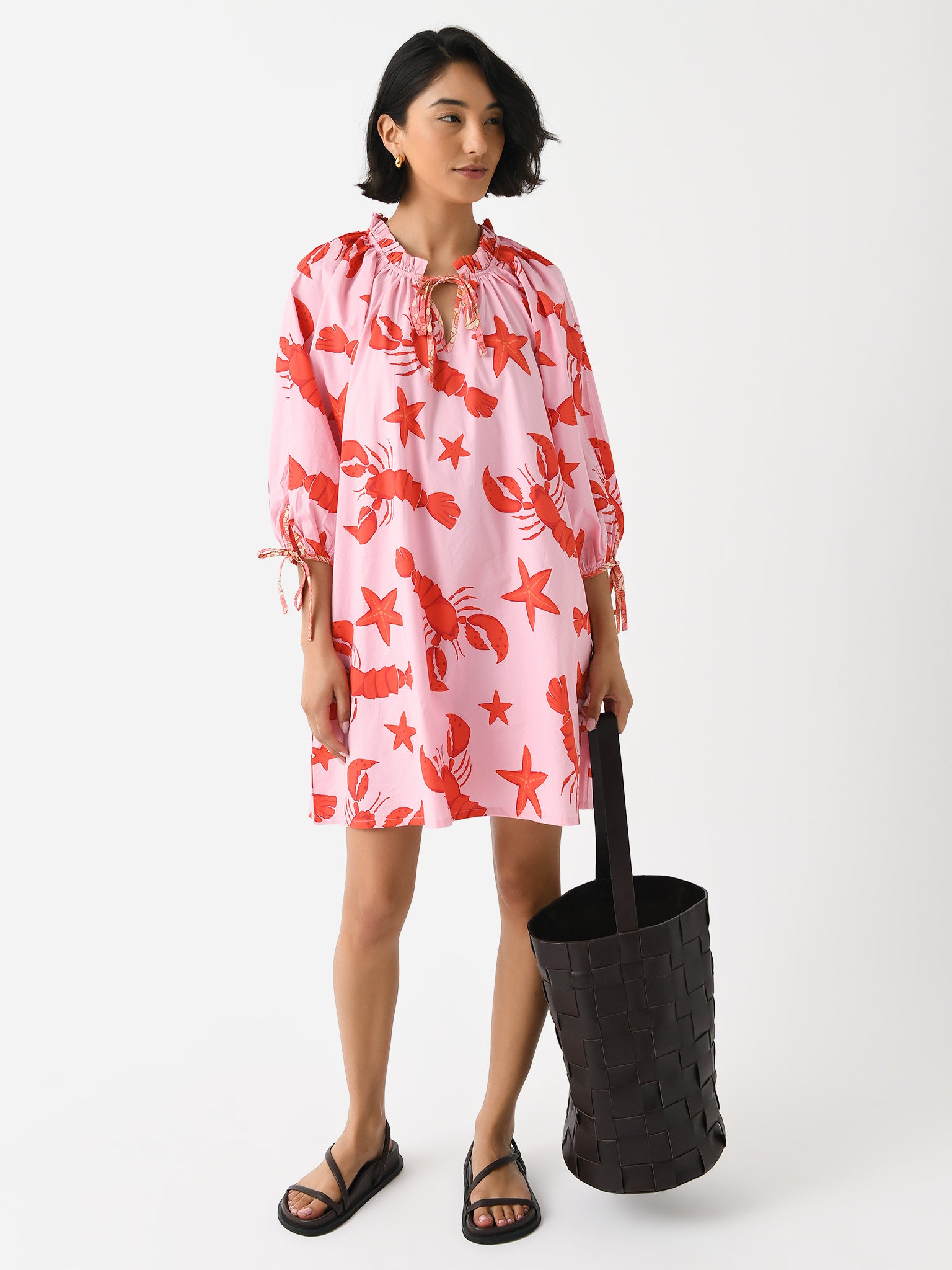 lobster dress women Sur La Vague Women's Lobster Mini Dress