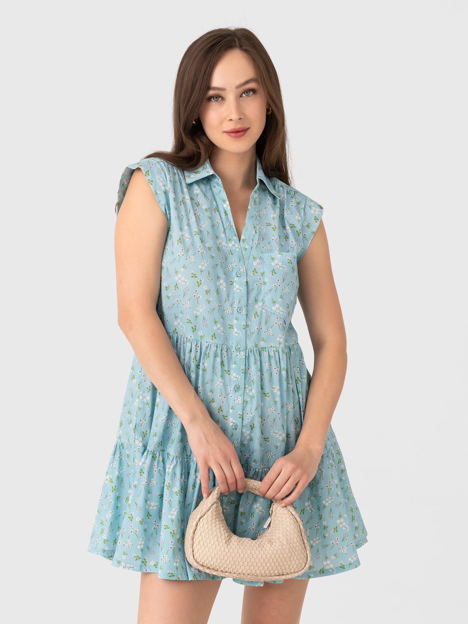LENÚ Women's Lola Dress - Saint Bernard