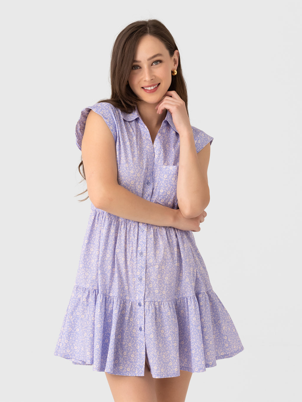 LENÚ Women's Lola Dress - Saint Bernard