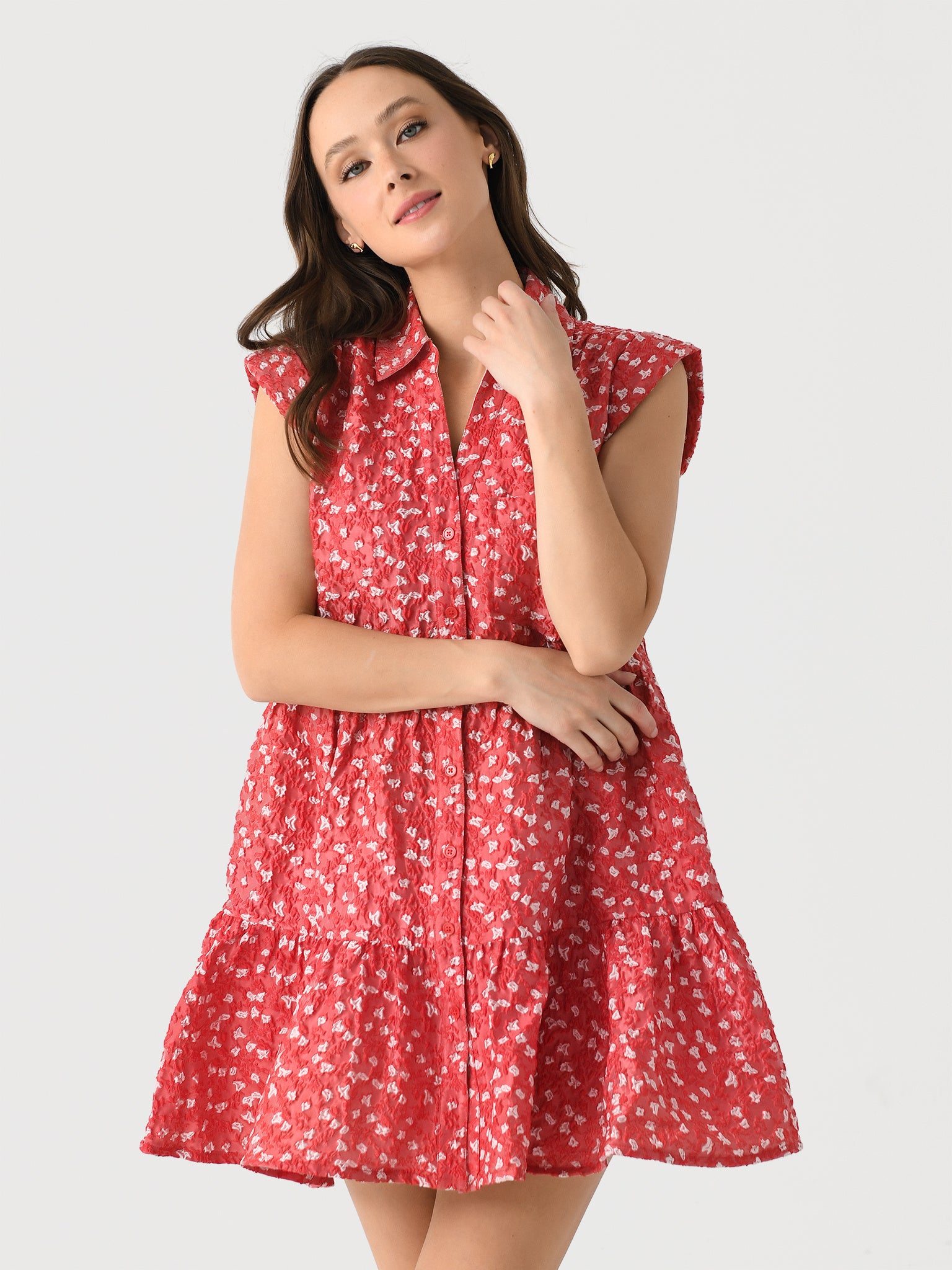 LENÚ Women's Lola Dress - Saint Bernard