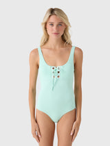 Melissa Odabash Women's London One-Piece Swimsuit - Saint Bernard