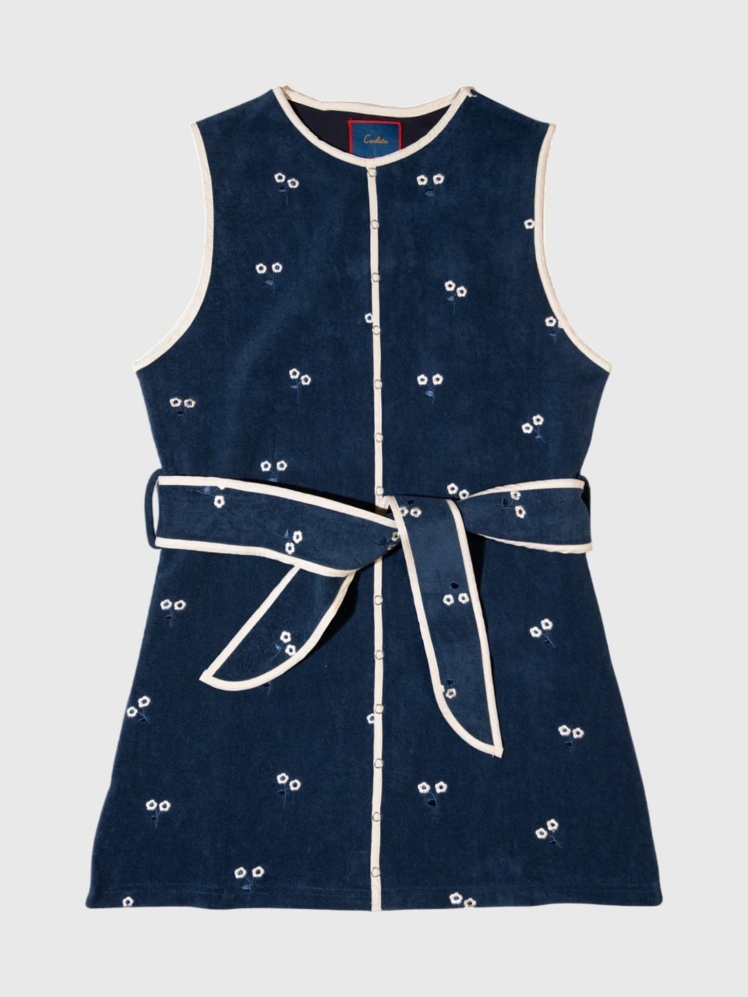 Cadets Girls' Long Line Terry Vest - Saint Bernard