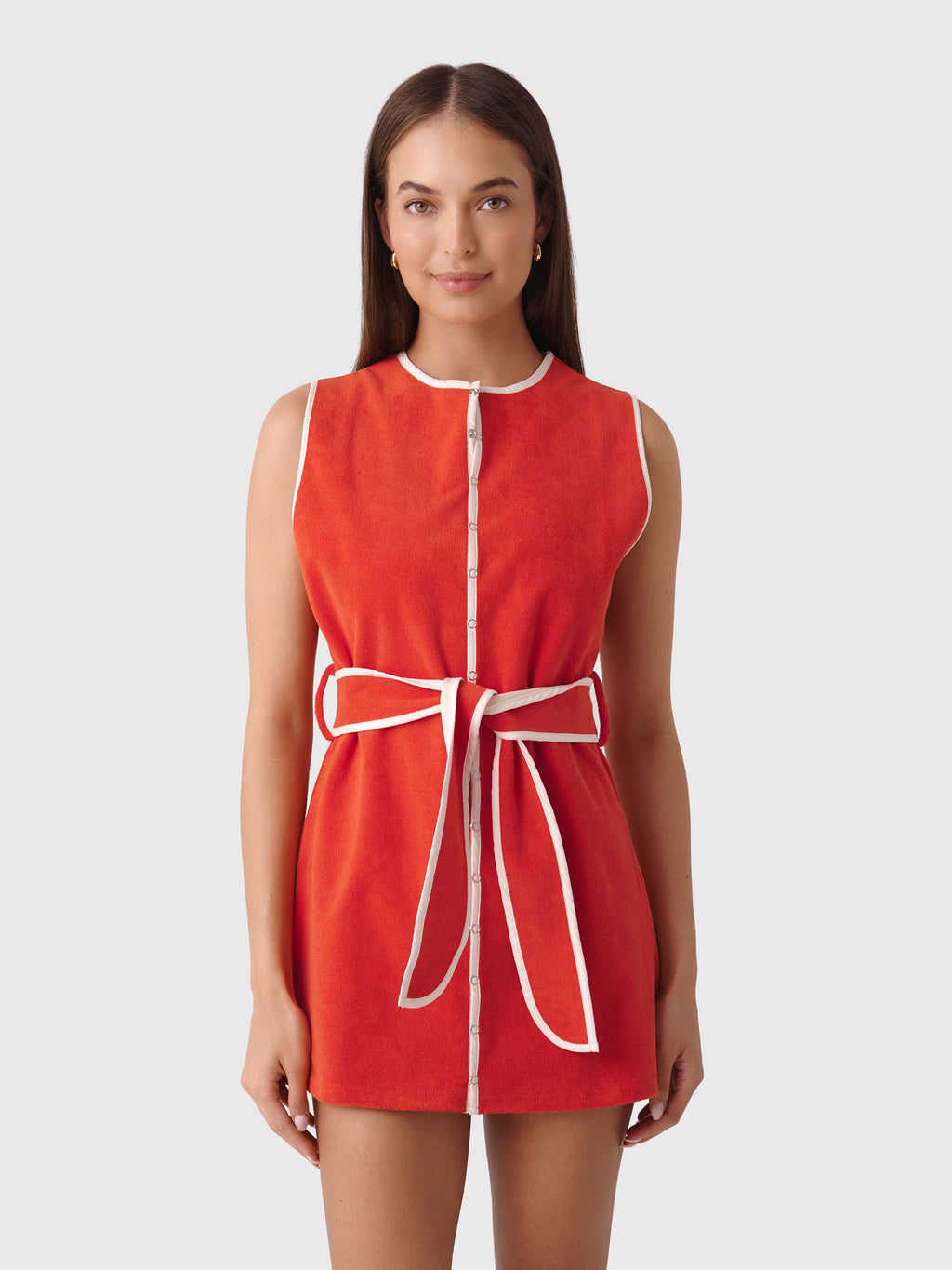 Cadets Women's Long Line Terry Vest - Saint Bernard