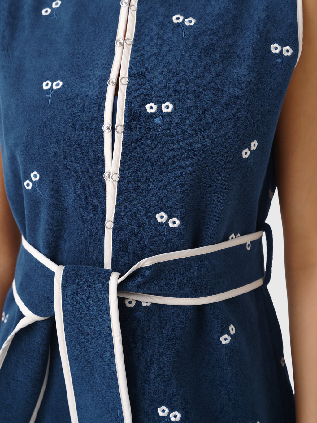 Cadets Women's Long Line Terry Vest - Saint Bernard