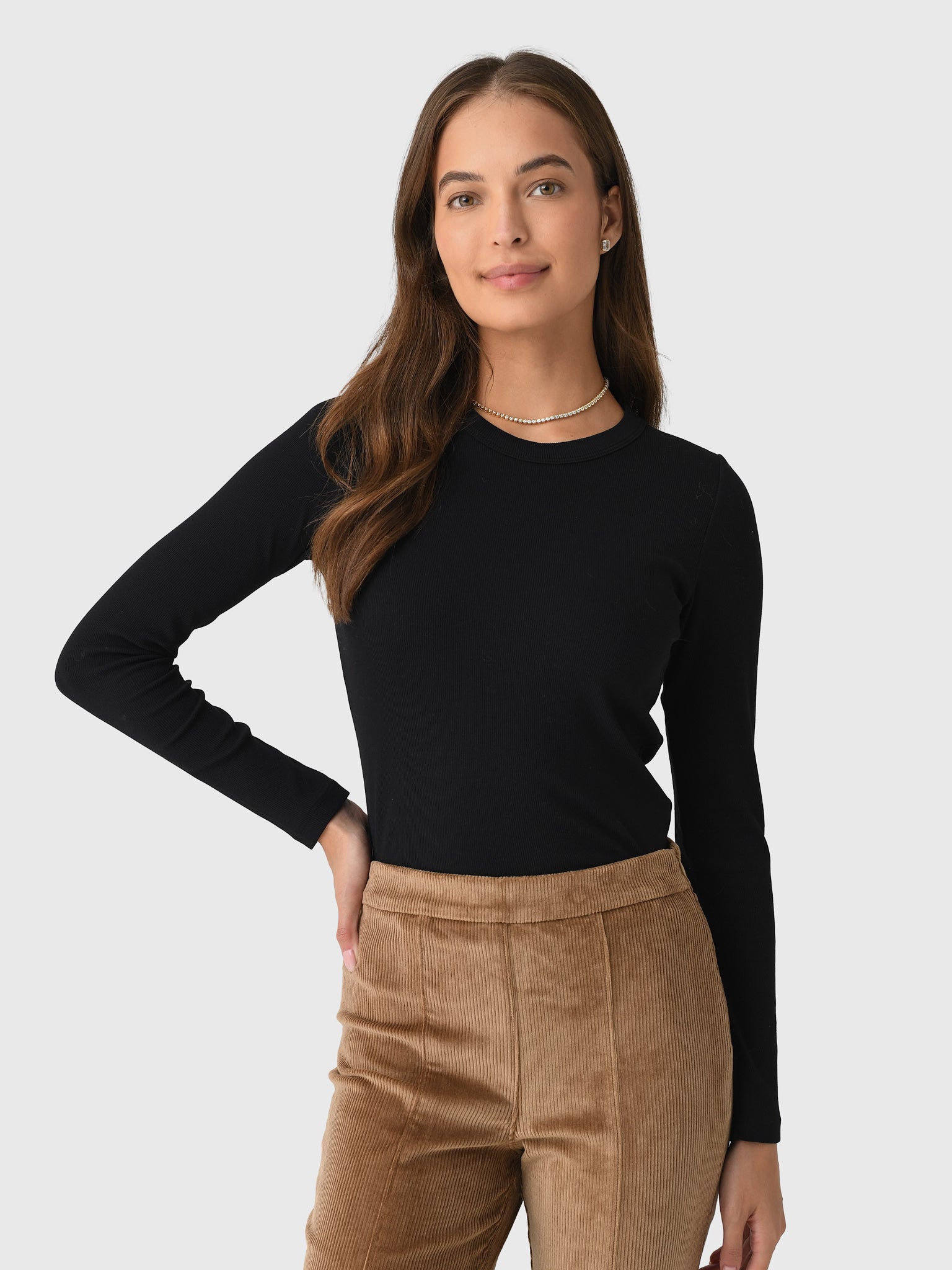 Velvet Women's Lotta Long Sleeve Tee - Saint Bernard
