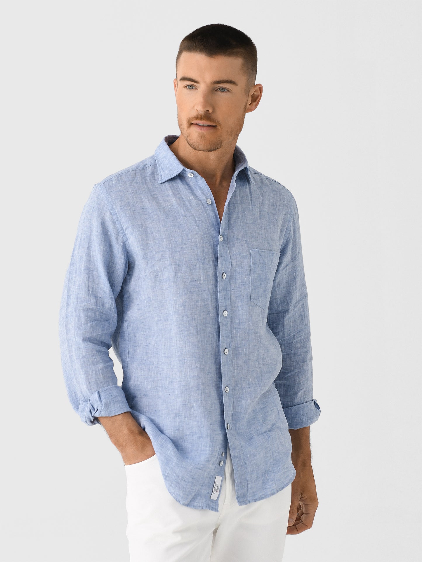 Rodd And Gunn Men's Coromandel Sports Fit Shirt - Saint Bernard