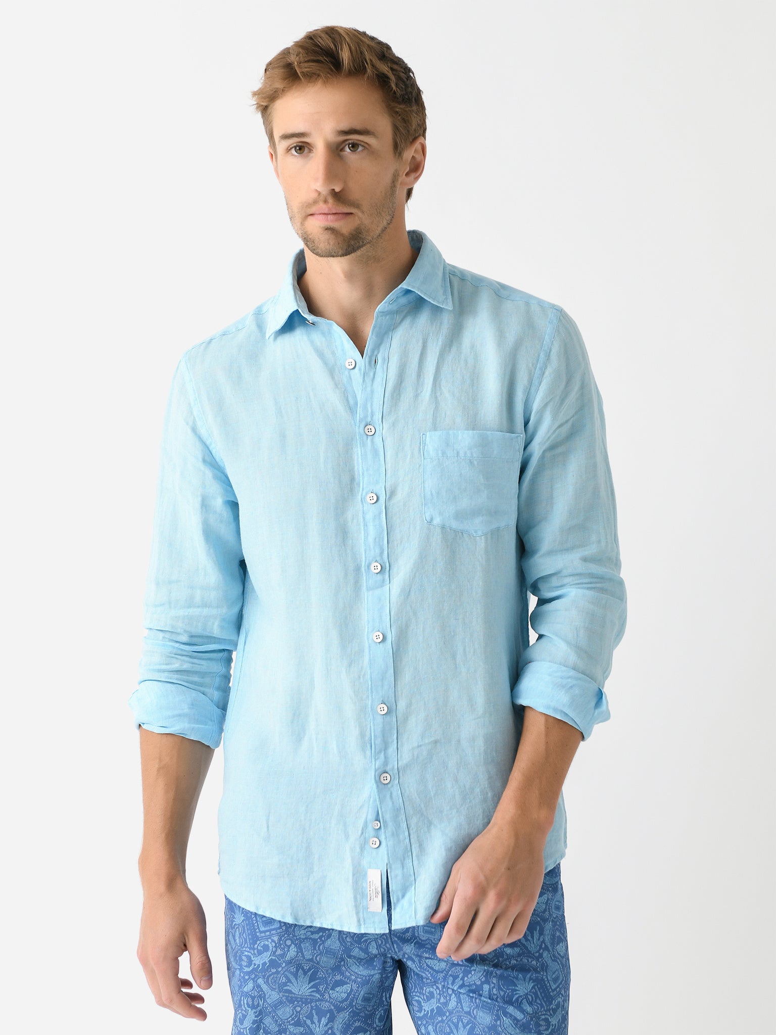 Rodd And Gunn Men's Coromandel Sports Fit Shirt - Saint Bernard