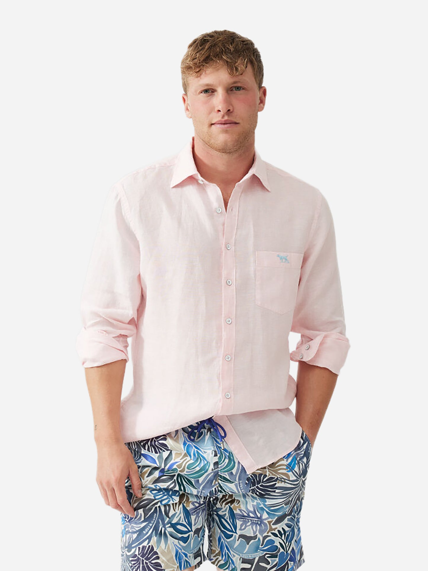 Rodd And Gunn Men's Coromandel Sports Fit Shirt - Saint Bernard