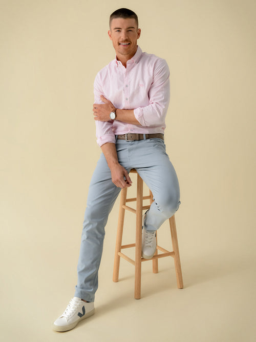 Rodd And Gunn Men's Gunn Check Oxford Sports Fit Shirt
