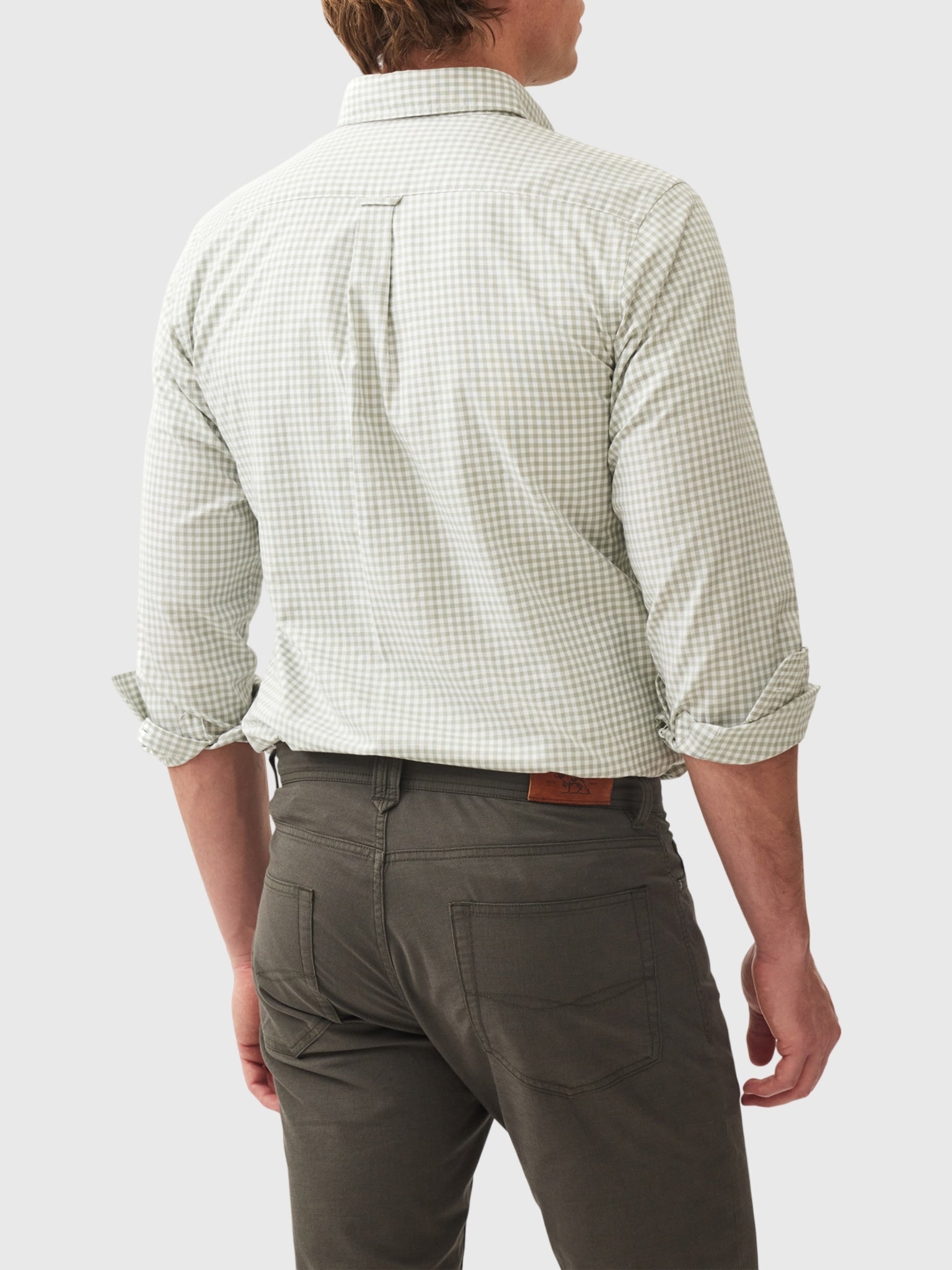Rodd And Gunn Men's Oxford Bayshore Gingham Shirt - Saint Bernard