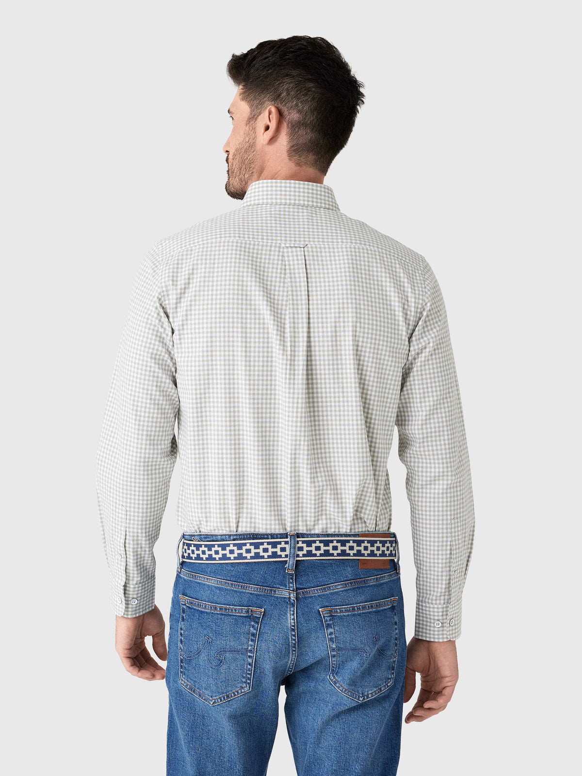 Rodd And Gunn Men's Oxford Bayshore Gingham Shirt - Saint Bernard