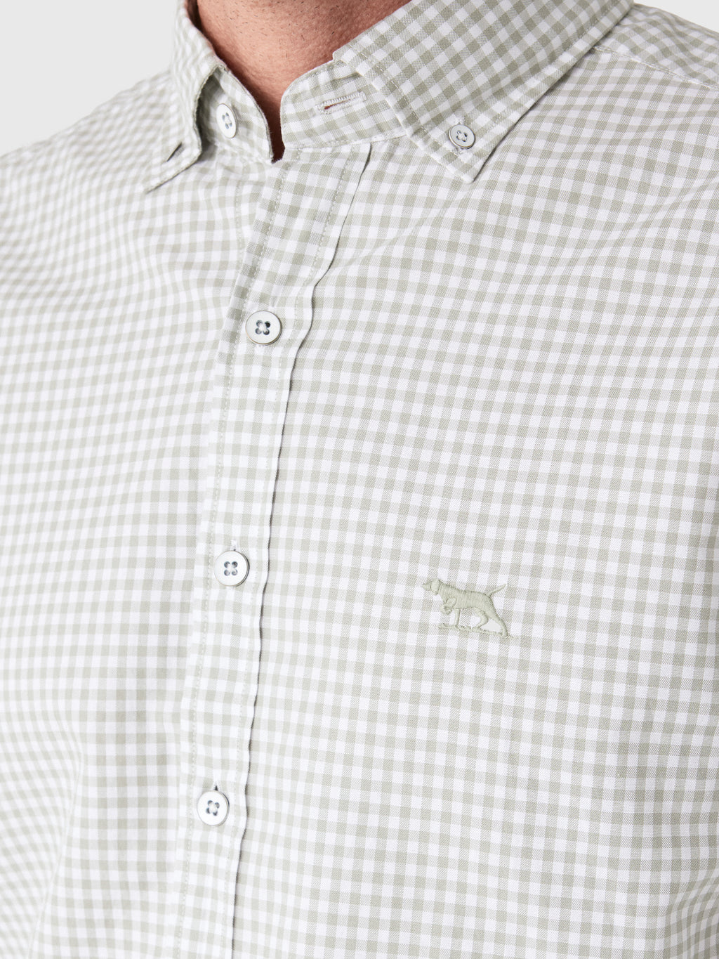 Rodd And Gunn Men's Oxford Bayshore Gingham Shirt - Saint Bernard