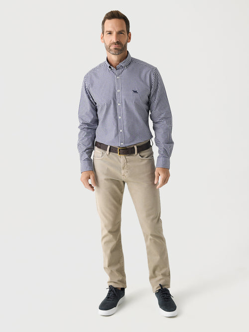 Rodd And Gunn Men's Gunn Check Oxford Sports Fit Shirt